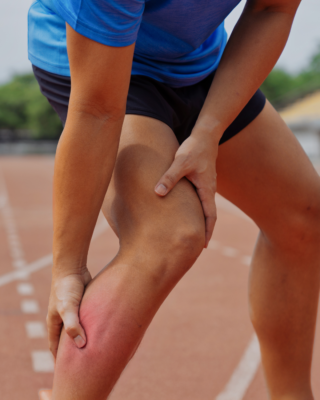 σύνδρομο υπερπροπόνησης στο πόδι athlete in leg pain